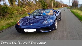 Barn Find to Glory Remarkable Resurrection  My Ferrari 360 Spider  Tyrrells Classic Workshop [upl. by Atiana410]