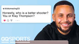 Stephen Curry Replies to Fans on the Internet  Actually Me  GQ Sports [upl. by Merle]