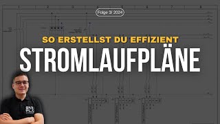 Wie einen Stromlaufplan effizient amp schnell zeichnen SiwuPlan KNX Loxone Smarthome Schaltschrankbau [upl. by Oira311]