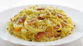 Spaghete carbonara fara smantana  JamilaCuisine [upl. by Eelta]