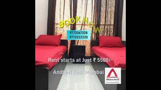 Paying Guest in Andheri East by Alliance Homes PG [upl. by Alathia]