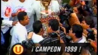 UNIVERSITARIO BICAMPEON 1999 en Matute [upl. by Aicilf]