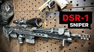 German Bullpup Sniper Rifle with Insane Accuracy  DSR1 Overview [upl. by Ynor]