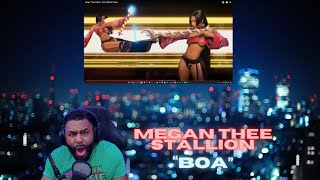 Megan Thee Stallion quotBOAquot Reaction [upl. by Ahseim213]