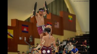 Sea Championship Kun Bokator Fight Demonstration from Lao bokator គុនល្បុក្កតោ [upl. by Veronique597]