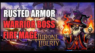 Throne and Liberty  5th Floor Boss Death  Fire Mage Build [upl. by Genet]