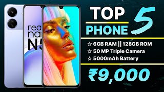 Top 5 Best Mobile Phones Under 9000 In India 2024  Best Phone Under 9000 In 2024 [upl. by Libb67]