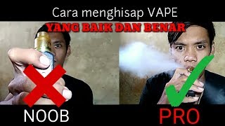 CARA M3NGH1S4P V4P3 YANG BAIK DAN BENAR TANPA BATUK [upl. by Borrell]