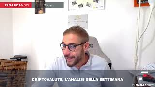 CRIPTOVALUTE LANALISI DELLA SETTIMANA  BRAMBILLA INTERVISTA MATTIA SPANGHERO  942024 [upl. by Pelage990]