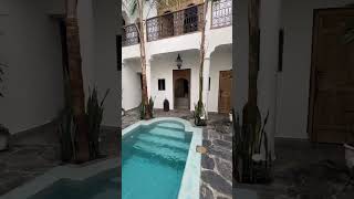 Imagine waking up in the peaceful serenity of a private riad travel riad hotel riadmarrakech [upl. by Ykcor]