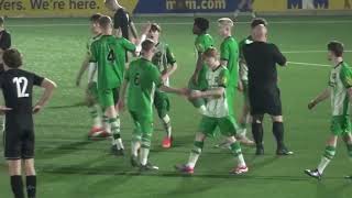 Gloucester City U18s 50 Cinderford Town U18s  highlights [upl. by Rasaec]