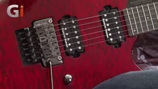 tq washburn parallaxe guitar review h264 high [upl. by Eirelam]