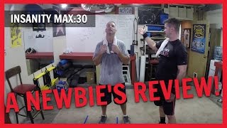 Insanity Max30 A Newbies Review NC FIT CLUB [upl. by Hurd790]