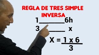 Regla de Tres Simple Inversa ¿Cuando se aplica [upl. by Dallman]