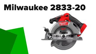 Circular Saw Milwaukee 283320 Review [upl. by Rafaelita]