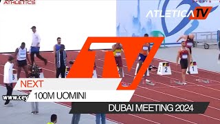 Chituru Ali vince i 100m al meeting di Dubai 2024 in 1006 [upl. by Bradford]