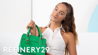 Whats In Tall Girls Ava Michelles Bag  Spill It  Refinery29 [upl. by Eey]