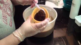 Making Cold Process Coffee Soap [upl. by Robbins]