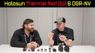 Holosun Thermal Red Dot amp DSRNV  SHOT Show 2024 [upl. by Bartolemo745]