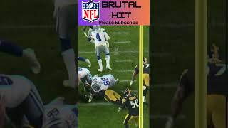 NFLs MOST BRUTAL Hits Ever 💥  NFL BigHits FootballHighlights NFLHits Tackles [upl. by Lepley]