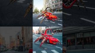 Lightning McQueen Scorpion In Real Life  Eat Monster In Real Life [upl. by Nnaarat]