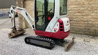 2019 Takeuchi TB216 [upl. by Samohtnhoj]