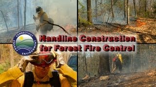 Handline Construction for Forest Fire Control [upl. by Zug932]