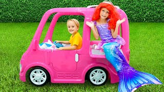 Little Mermaid Adventures for kids with Chris and friends [upl. by Dalis]