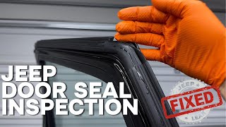 Essential Door Seal Inspection Tips Every Jeep Owner Needs [upl. by Karoline]