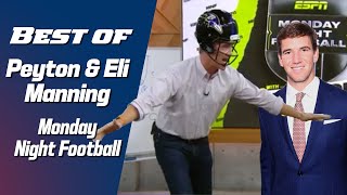 Best of Peyton amp Eli Manning on Monday Night Football [upl. by Onid993]