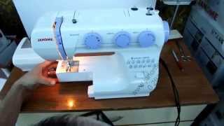 JANOME 3022 amp 2023 amp1522 KULLANIMI [upl. by Aridan]