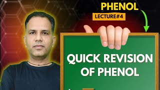 Quick Revision of Phenol  Lecture 4  Hindi  IIT JEE ADV  OC  MS Chouhan Sir [upl. by Janus]