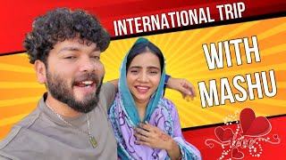 അറംപറ്റിയ COMMENT BOX 😂✈️  INTERNATIONAL TRIP WITH MASHU 💋👰🏻‍♀️❤️  Mashura  Suhana [upl. by Tegdig150]