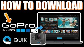 How to Download Gopro Quik on Windows 10  2023 [upl. by Lamej]