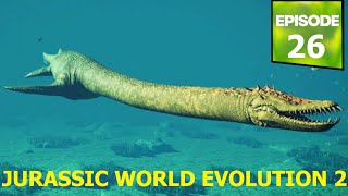 Marine reptiles Jurassic World Evolution 2  The Saviours 26 [upl. by Rhodes]