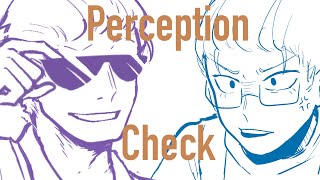 MBTI animatic ENTPampESTJ  Perception CheckTom Cardy [upl. by Ahsenra]