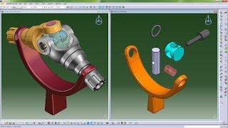 CATIA DMU Kinematics Simulation 3D Modeling [upl. by Aicella745]