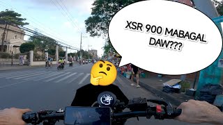 XSR 900 first impressions  bastos na motor [upl. by Adnomar]