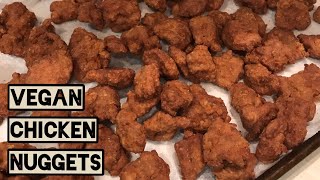 Vegan Seitan Chicken Nuggets Recipe [upl. by Jacquie]