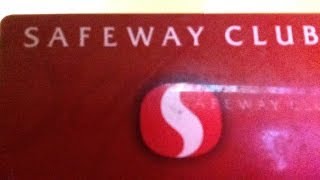 SAFEWAY DISCONTINUES CLUB CARDS [upl. by Cheshire]