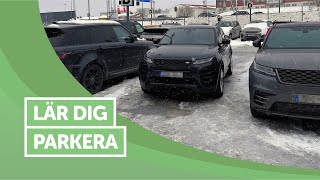 Ta Körkort  Lär dig parkera  kör in backa in fickparkera [upl. by Gilburt]