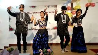 baja bajaudai cover video Anju Panta Kiran Gajmer  Nepali Christmas Song  anjupanta [upl. by Henricks]