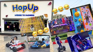 HOPUP CHANDIGARH  HOPUP TRAMPOLINE PARK CHANDIGARH ZIRAKPUR  HOPUP ZIRAKPUR ￼AMUSEMENT park [upl. by Ycak]