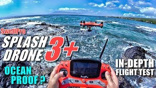 SwellPro Waterproof SPLASH DRONE 3 Plus Review  Part 2  Flight amp CRASH Test  Ocean Proof [upl. by Col361]