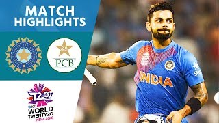 Kohli Stars In India Win  India vs Pakistan  ICC Mens WT20 2016  Highlights [upl. by Lienhard]