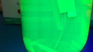 Making UV Glow Water for Ferrofluid amp Science Displays [upl. by Eblehs]