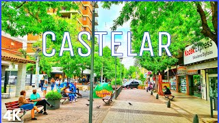 【4K】CAMINANDO CASTELAR CENTRO  Prov BUENOS AIRES  Walk CASTELAR ARGENTINA 4K [upl. by Bultman]