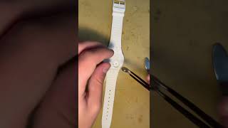 Swatch watch battery replacement watches watchbattery timepieces [upl. by Spatz]