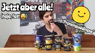 Alle Protein Pudding im Blindtest  Werte und Geschmack [upl. by Jasmine]