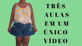 COMO APERTAR PERNA DE SHORTS JEANS [upl. by Anemix63]